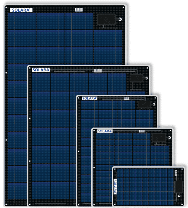Solarni panel SOLARA M-serija S400M41 100 Wp polu-fleksibilan